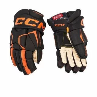 Handschuh CCM Tacks AS580 Junior - Schwarz/orange 1 Handschuh CCM Tacks AS580 Junior - Schwarz/orange